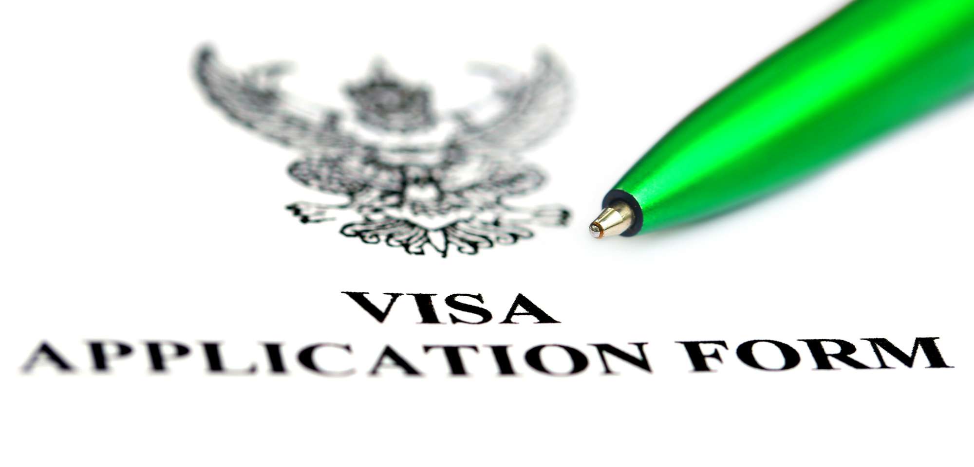 Visa application form for the United Arab Emirates